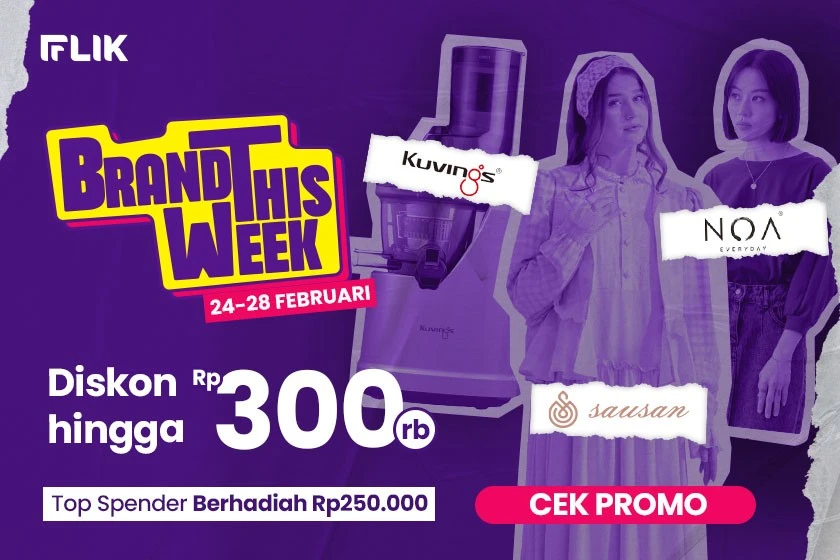 BTW (Brand This Week) Februari: Diskon s.d Rp300.000